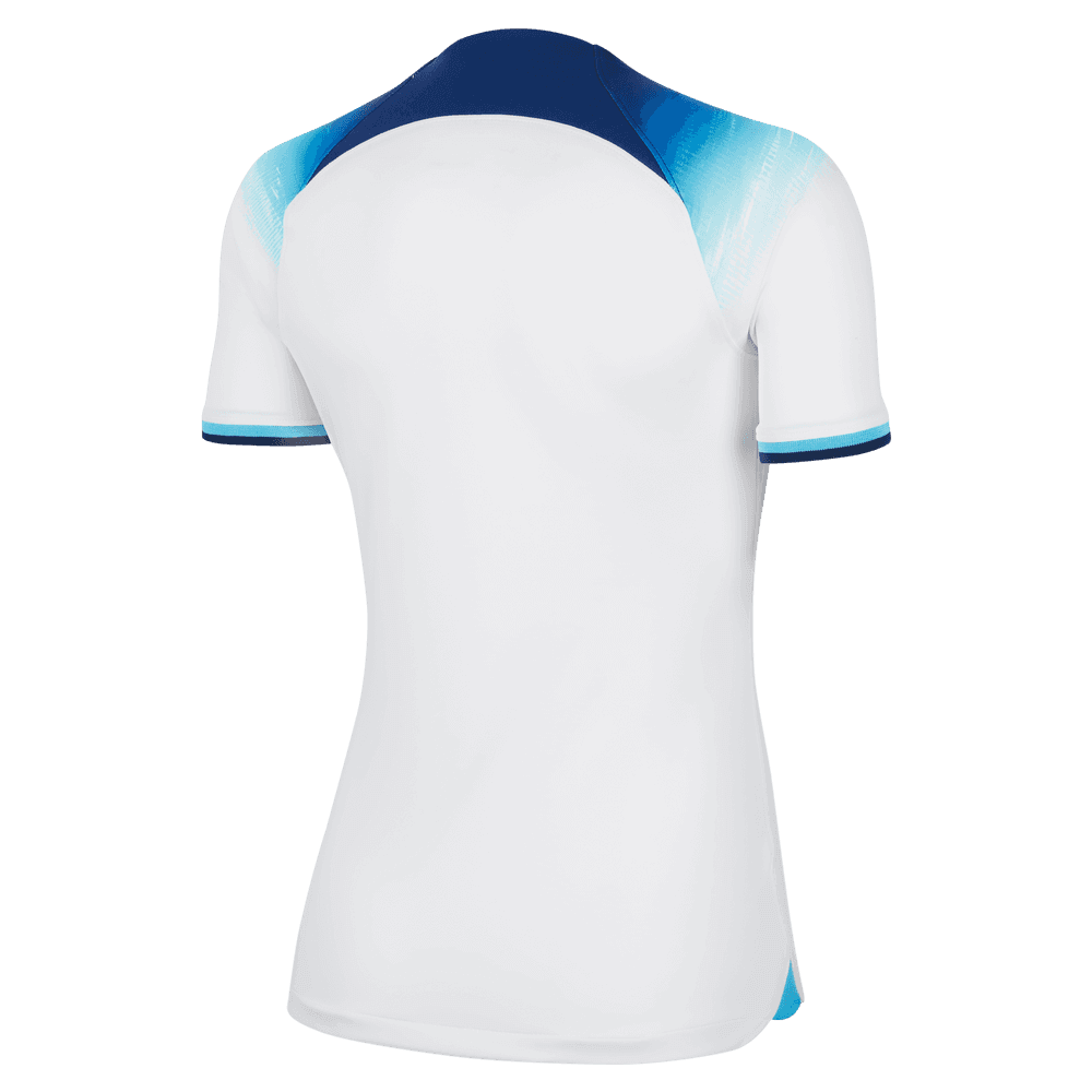 Nike 2022-23 England Women's Home Jersey - White-Blue (Back)
