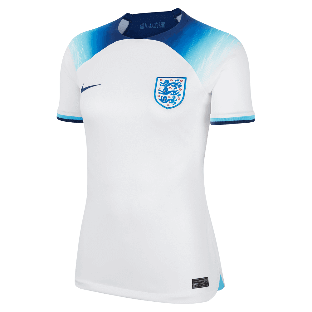 Nike 2022-23 England Women's Home Jersey - White-Blue (Front)
