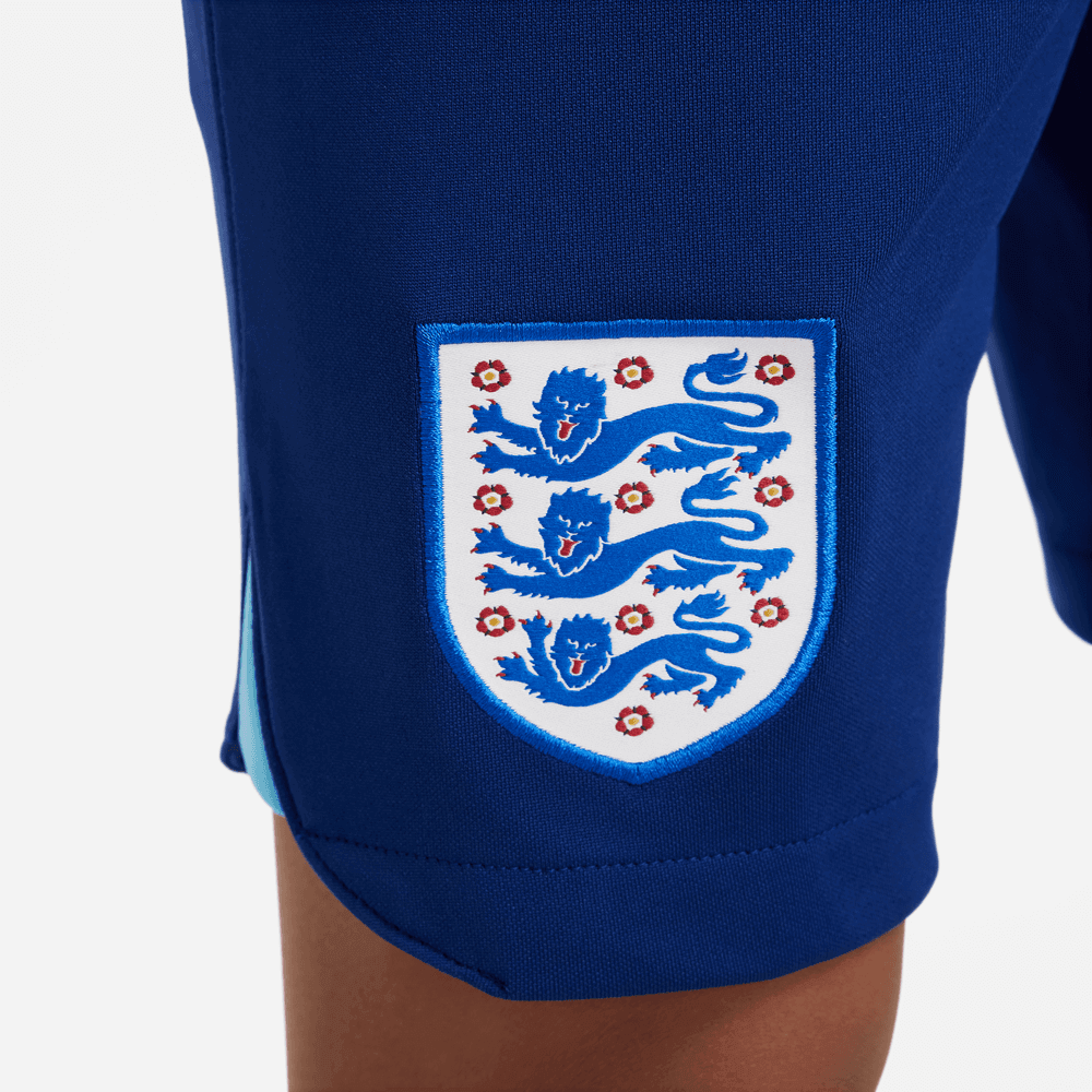 Nike 2022-23 England Youth Home Stadium Short Blue Void-Blue Fury (Detail 3)