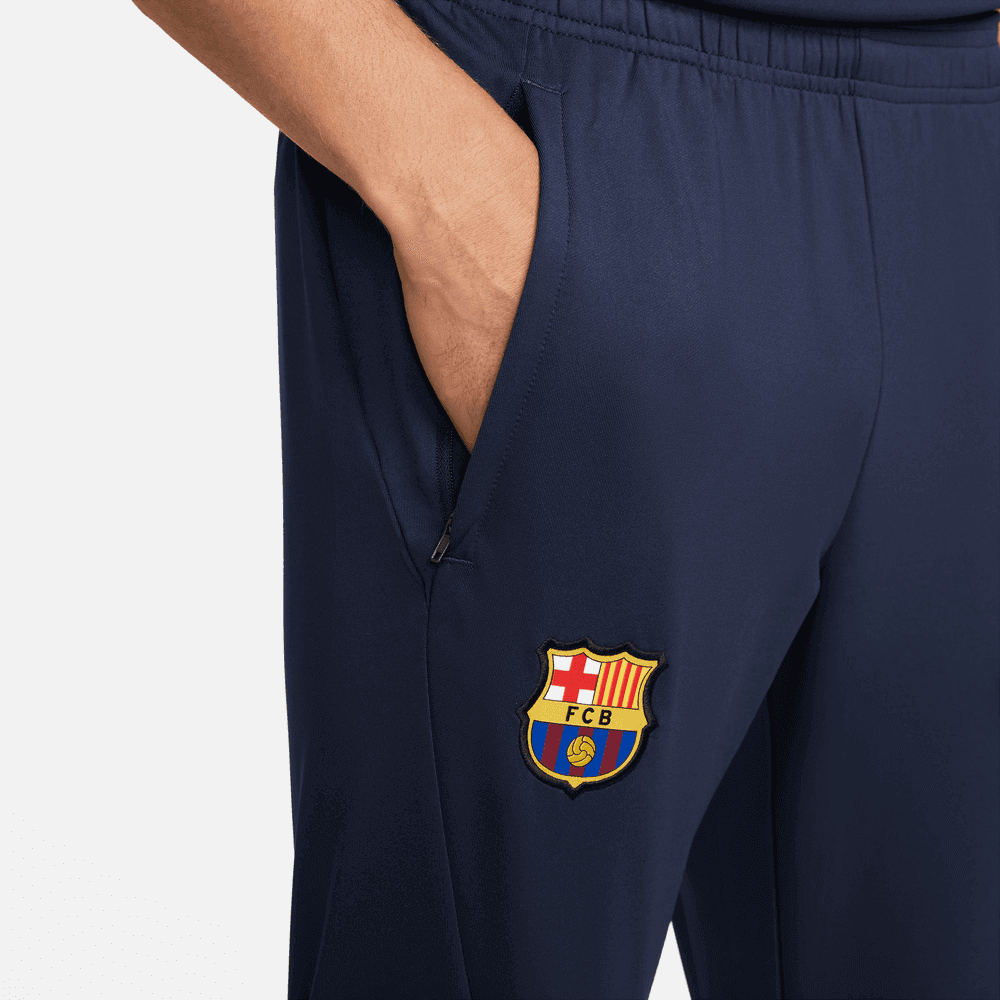 Nike 2022-23 FC Barcelona DF Strike Pants - Obsidian (Detail 3)