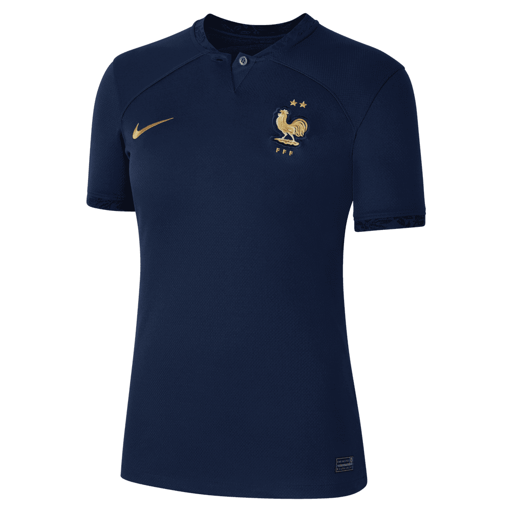 Nike 2022-23 France Women's Home Jersey - Navy (Front)