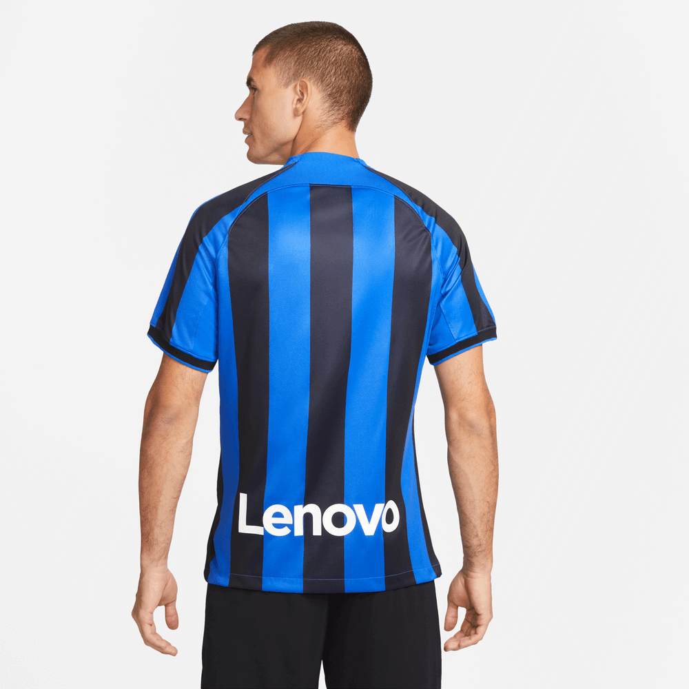 Nike 2022-23 Inter Milan Home Jersey - Lyon Blue-Black (Model - Back)