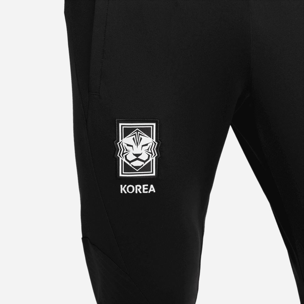 Nike 2022-23 Korea Strike Pants - Black (Detail 2)
