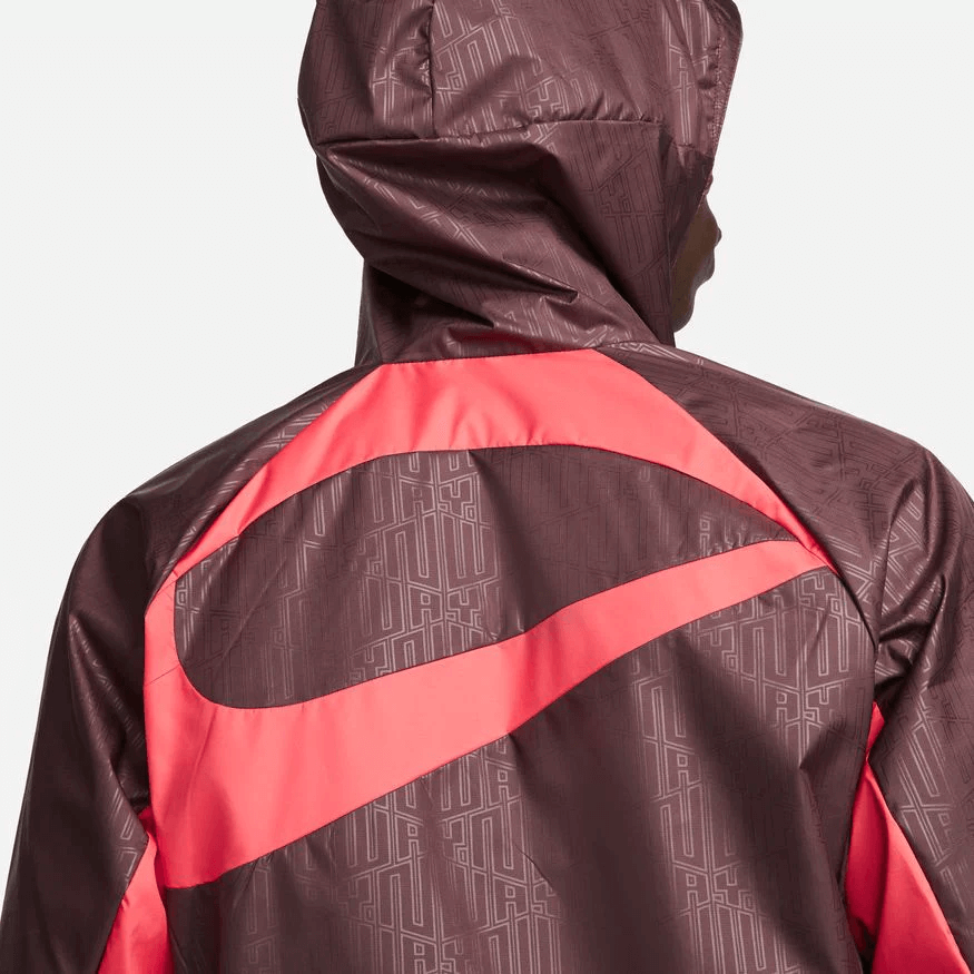 Nike 2022-23 Liverpool AWF Jacket - Burgundy-Siren Red (Detail 2)