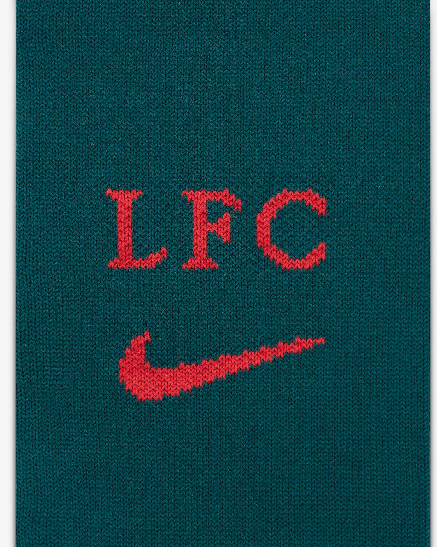 Nike 2022-23 Liverpool FC Away OTC Socks - Dark Teal-Red (Detail 1)