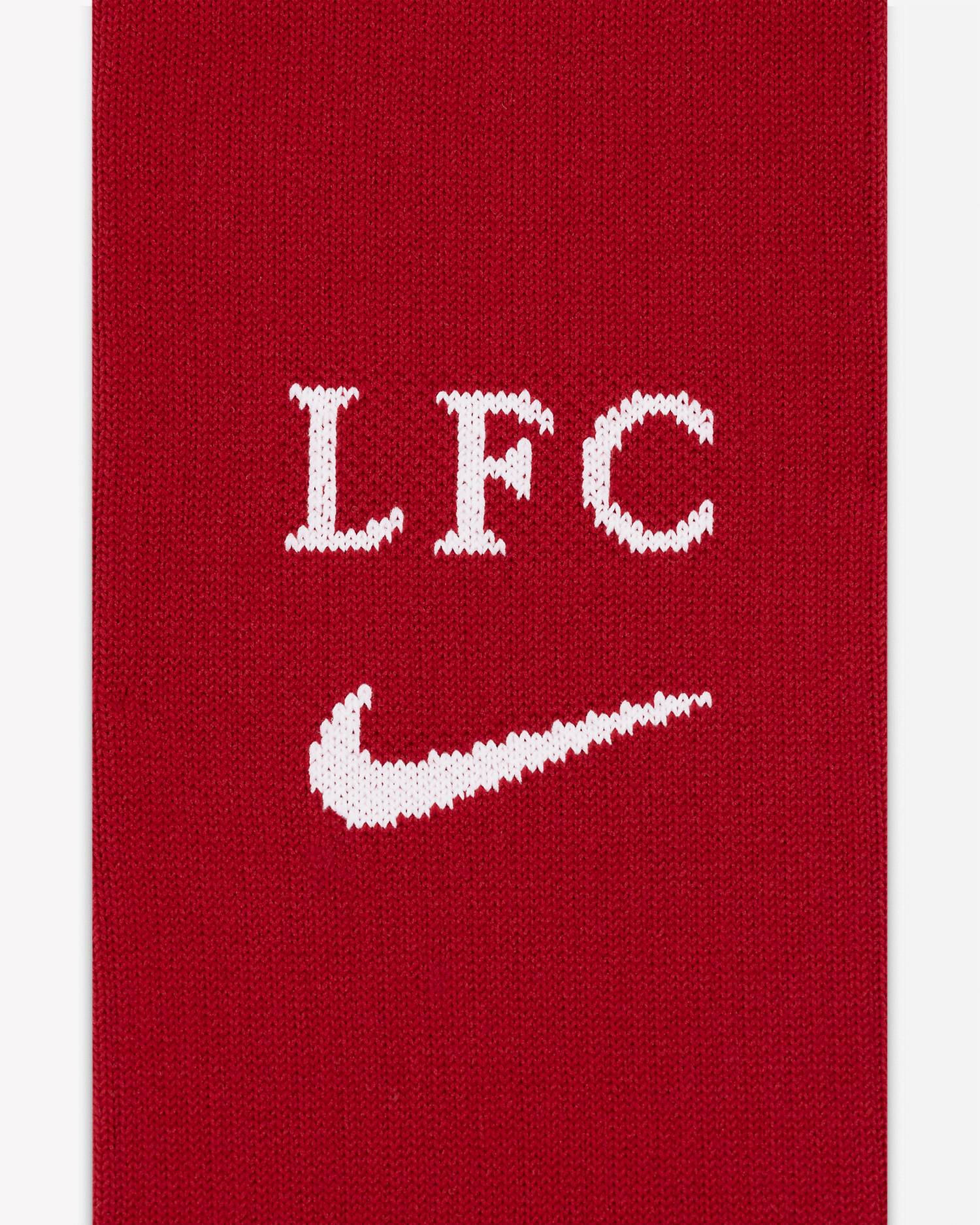 Nike 2022-23 Liverpool FC Stadium Home OTC Socks - Red-White (Detail 1)
