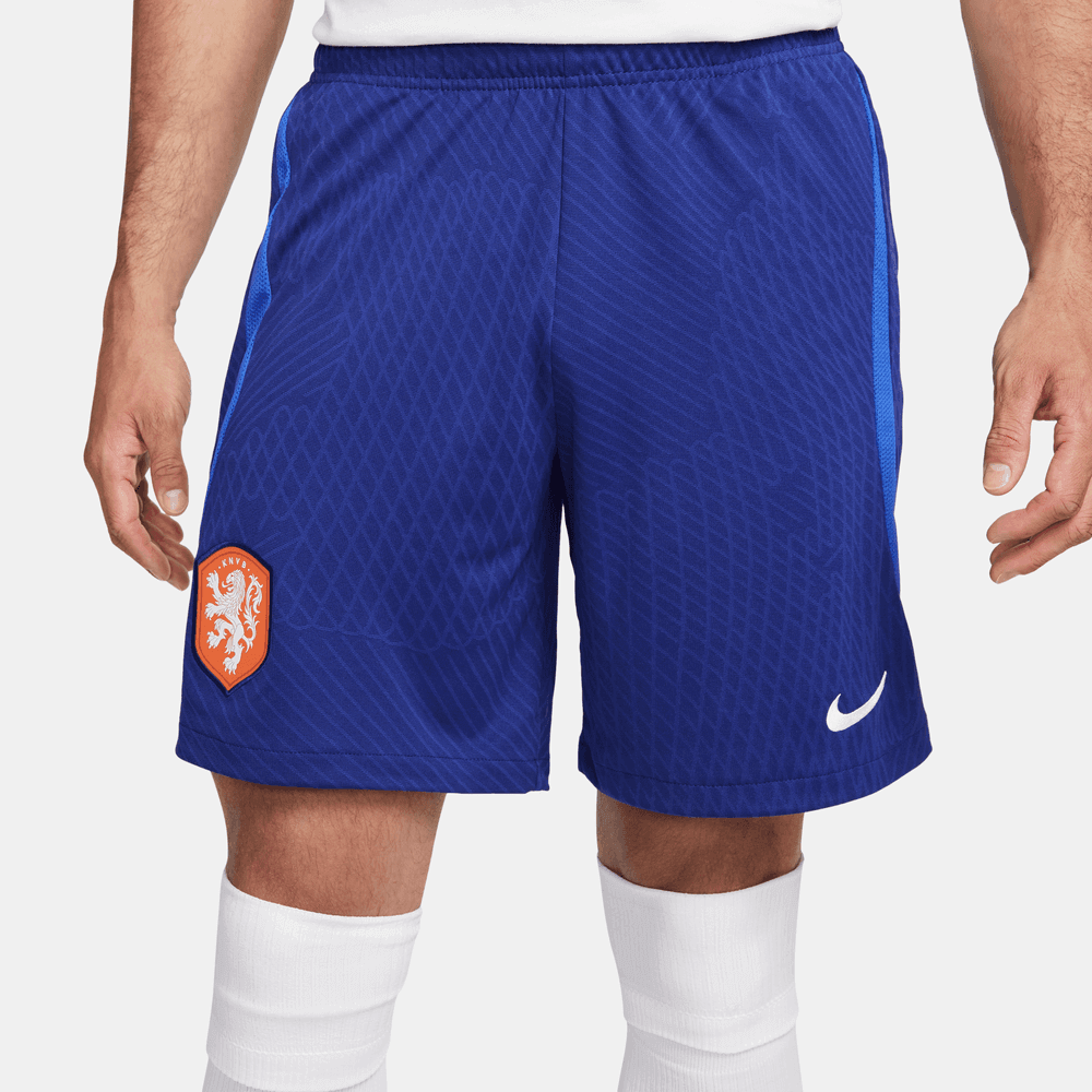 Nike 2022-23 Netherlands DF Strike Shorts - Deep Royal-Hyper Royal (Front)