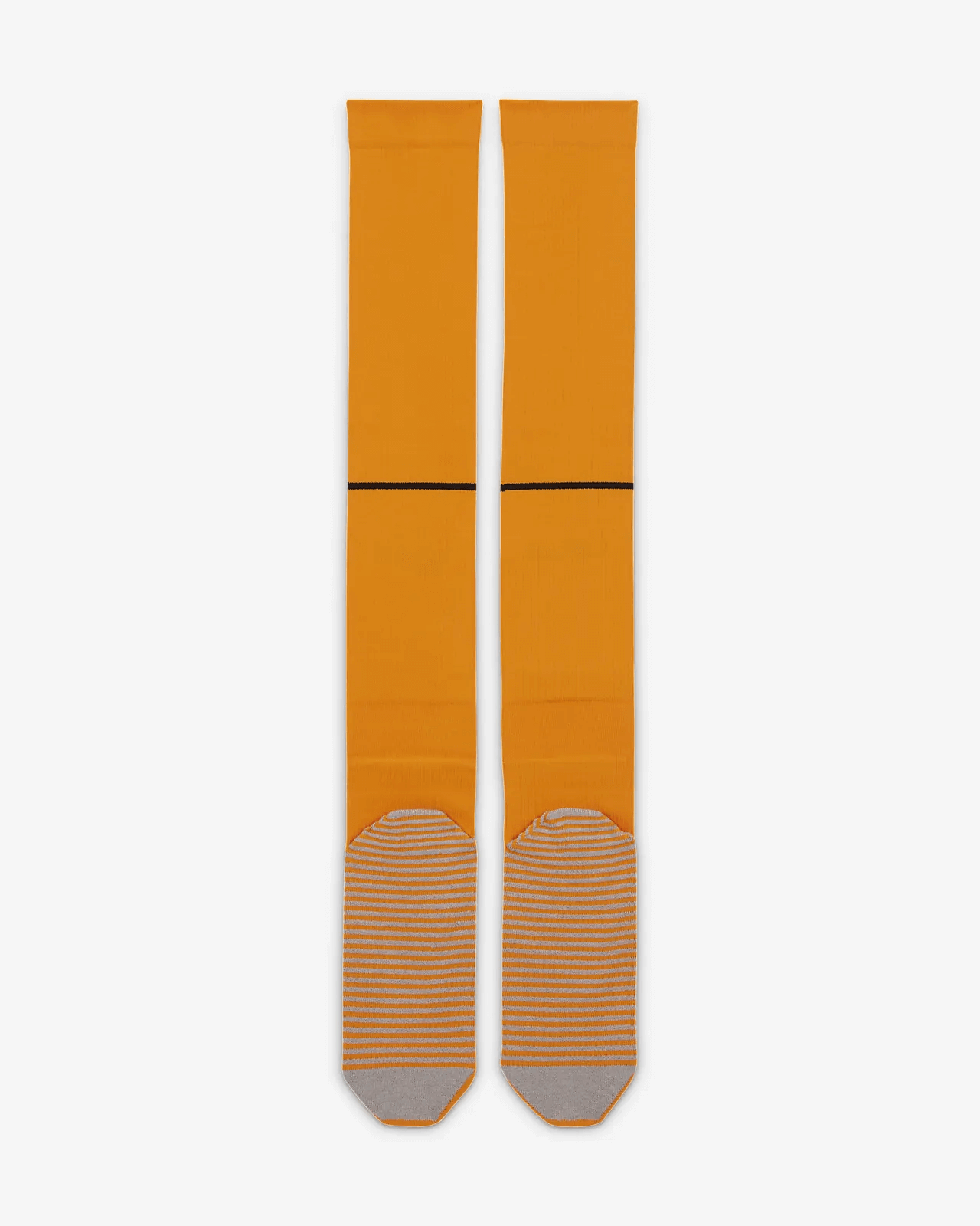 Nike 2022-23 Netherlands Strike Home Knee-High Socks - Orange-Black (Pair - Back)