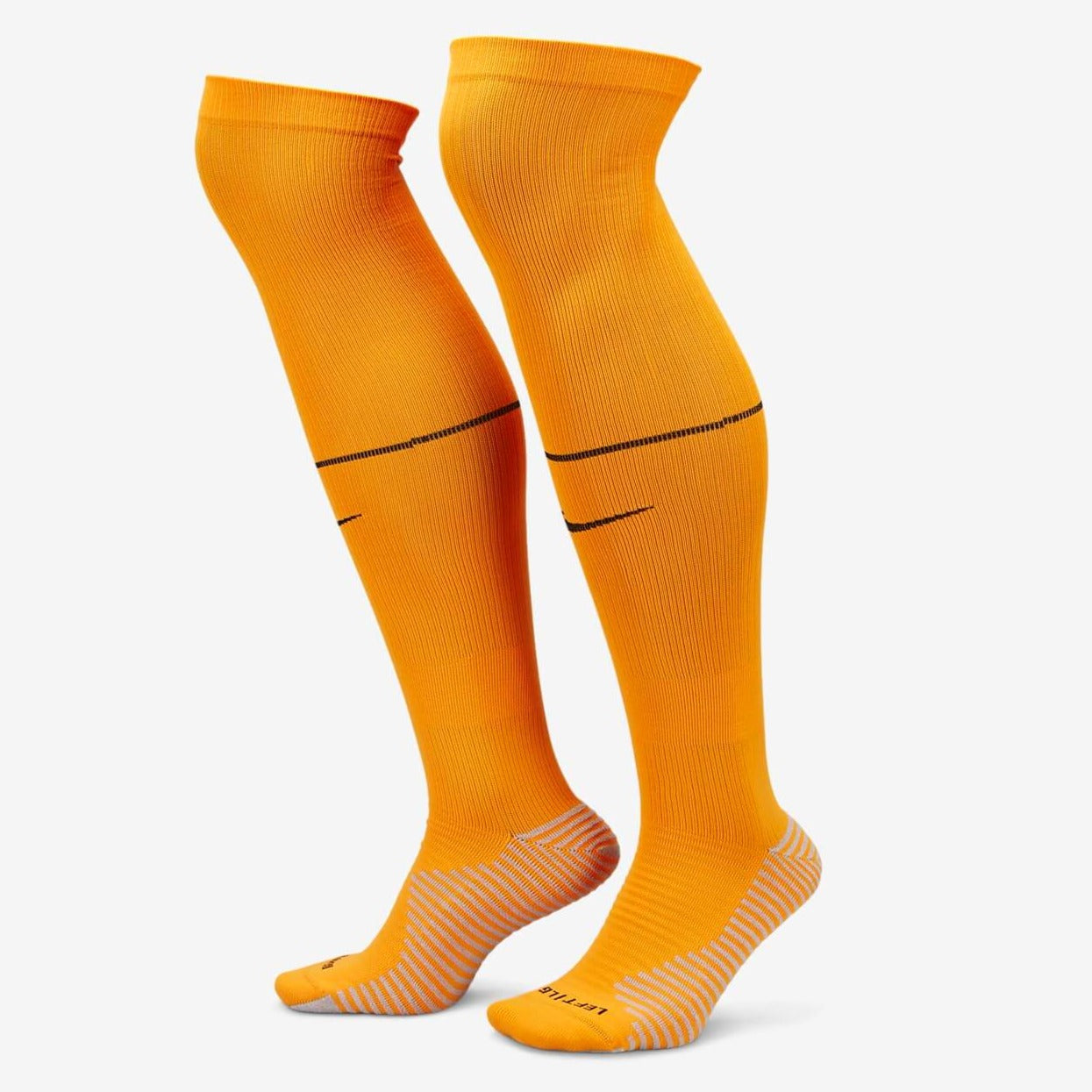 Nike 2022-23 Netherlands Strike Home Knee-High Socks - Orange-Black