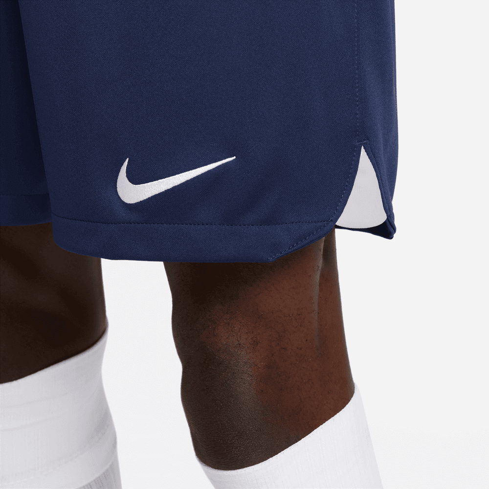 Nike 2022-23 PSG Home Shorts - Midnight Navy-White (Detail 3)