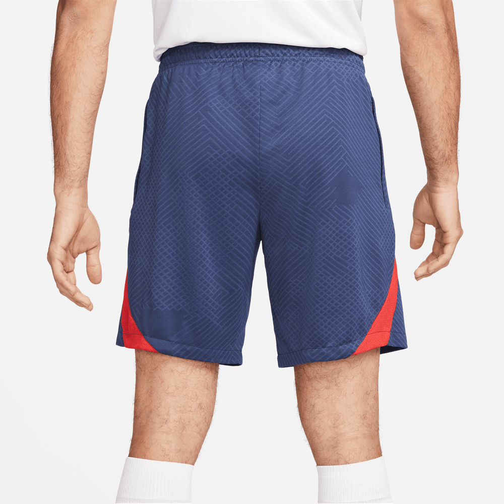 Nike 2022-23 PSG Strike Shorts - Navy-Red (Back)