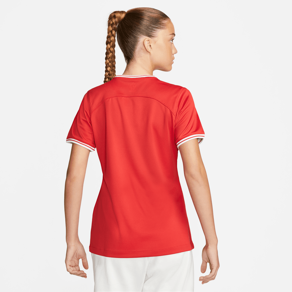 Nike 2022-23 Poland Women's Away Jersey (Model - Back)