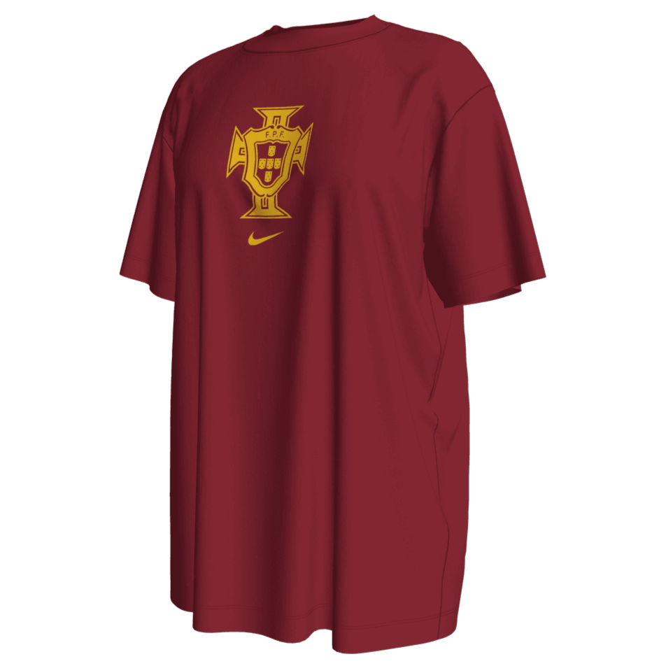 Nike 2022-23 Portugal Women's Crest Tee (Front)