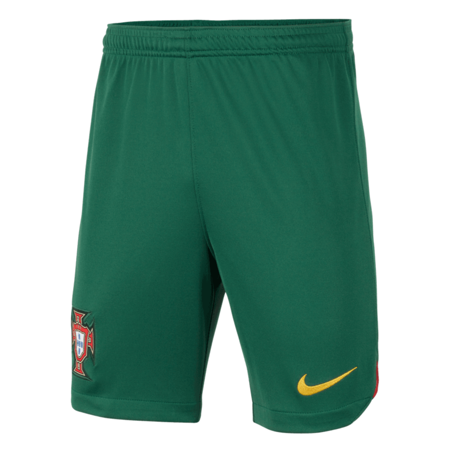 Nike 2022-23 Portugal Youth Home Shorts (Front)