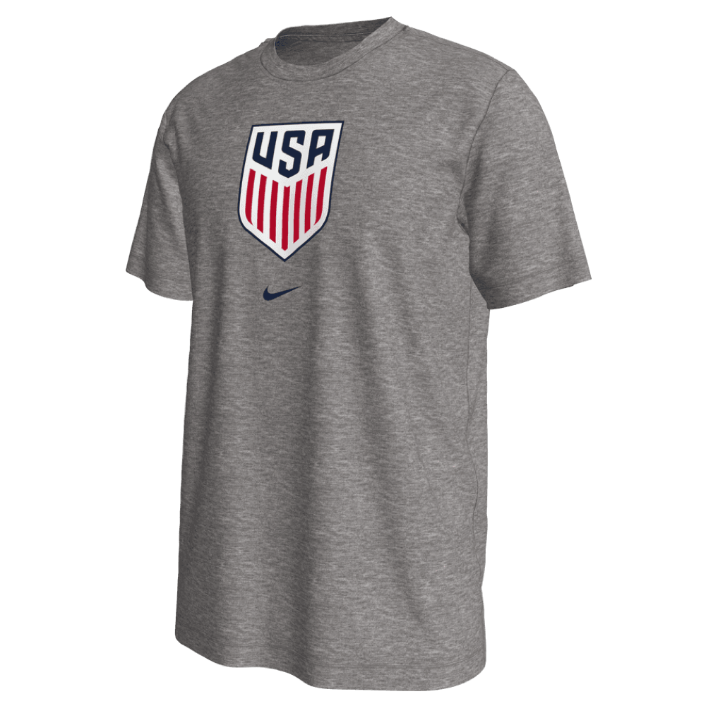 Nike 2022-23 USA Crest WC22 Tee - Grey (Front)