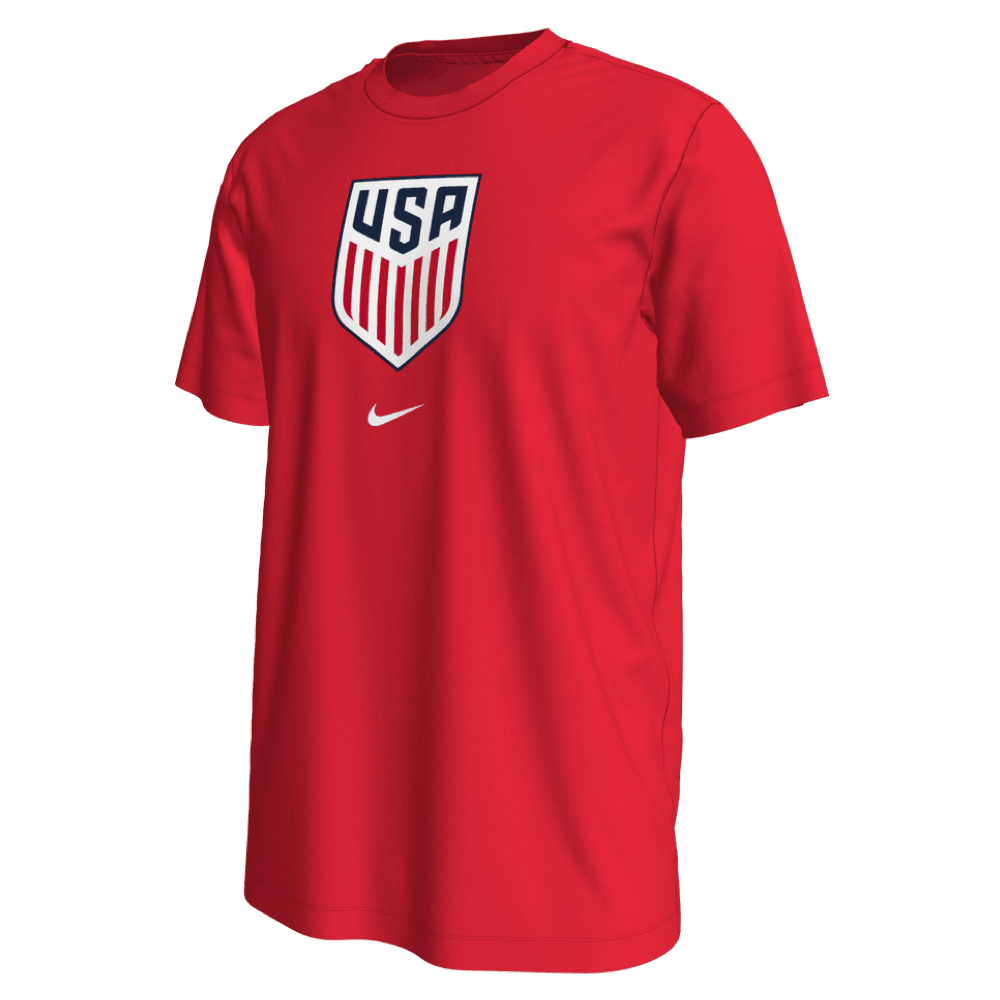 Nike 2022-23 USA Crest WC22 Tee - Red