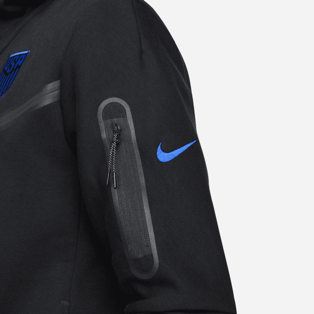 Nike 2022-23 USA Full-Zip Tech Fleece Hoodie (Detail 4)