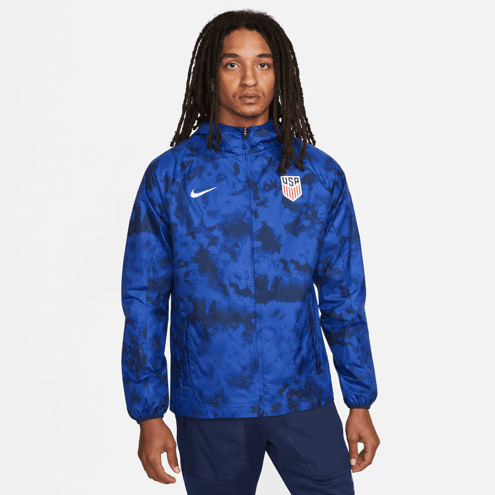 Nike 2022-23 USA GX Jacket - Blue-Navy