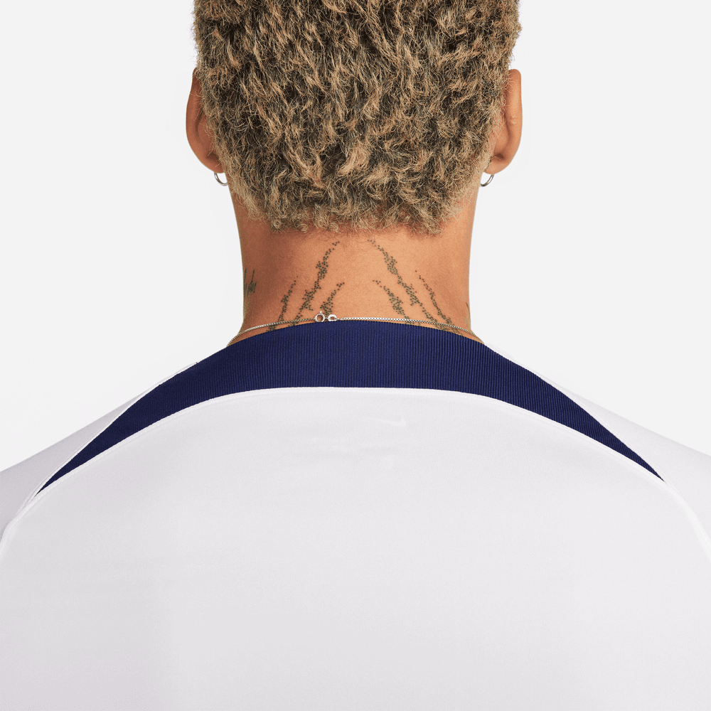 Nike 2022-23 USA Home Long Sleeve Jersey White-Loyal Blue (Detail 3)