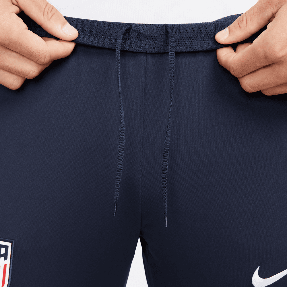 Nike 2022-23 USA Strike Pants Obsedian-White (Detail 1)