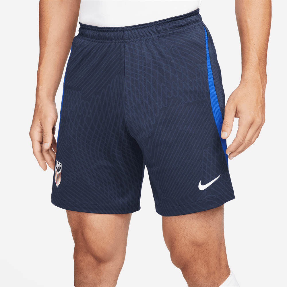 Nike 2022-23 USA Strike Short Navy-Bright Blue (Front)