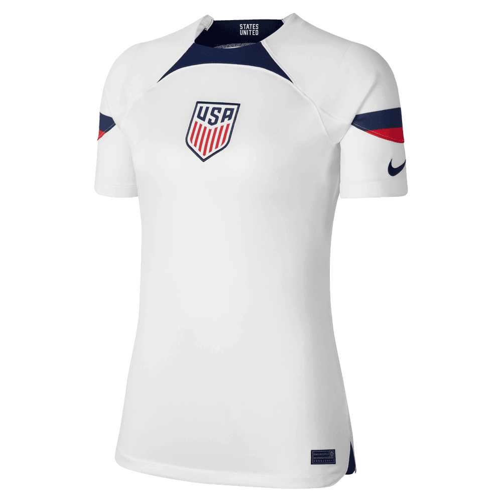 Nike 2022-23 USA Women's Home Jersey White-Loyal Blue (Front)