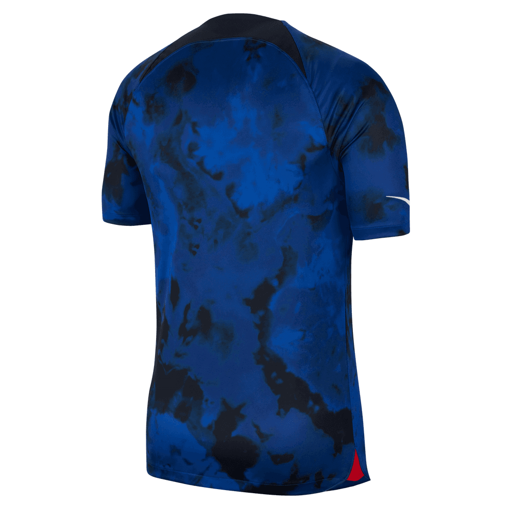 Nike 2022/23 USA Away Jersey Bright Blue-White (Back)