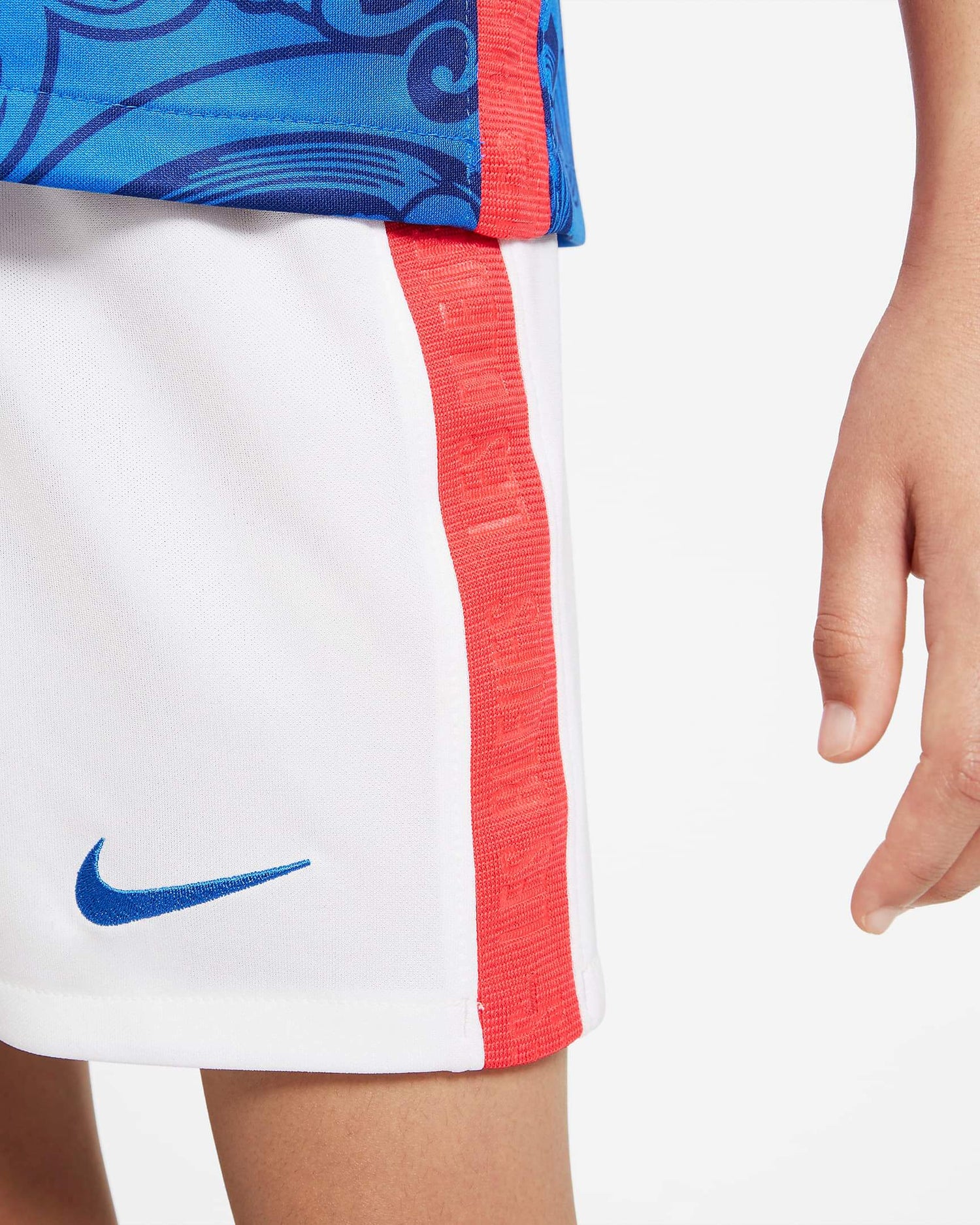 Nike 2022 France Kids' Mini Kit - Blue-White (Detail 3)