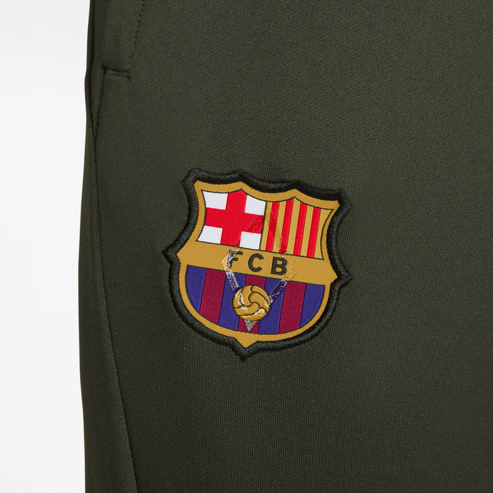 Nike 2023-24 FC Barcelona Strike Pants - Dark Green (Detail 4)