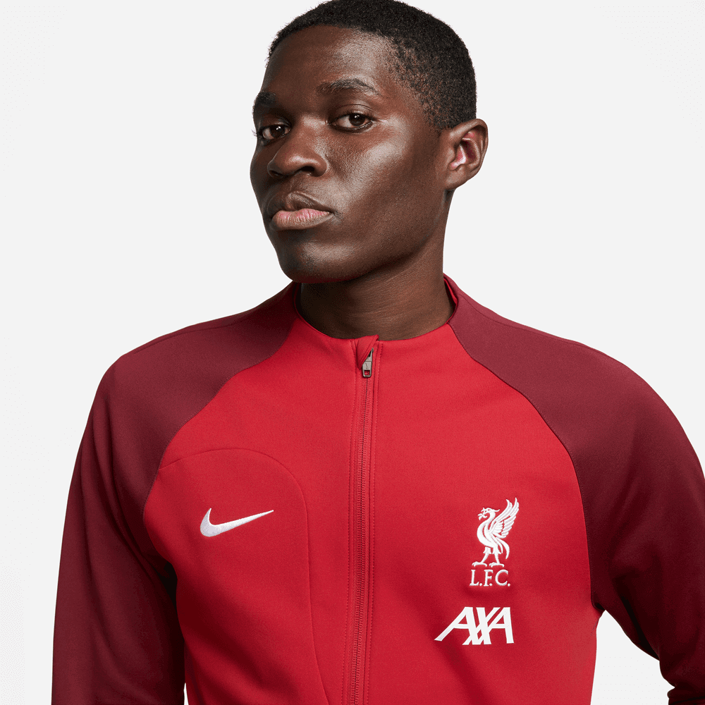 Nike 2023-24 Liverpool Anthem Jacket - Red - White (Detail 1)