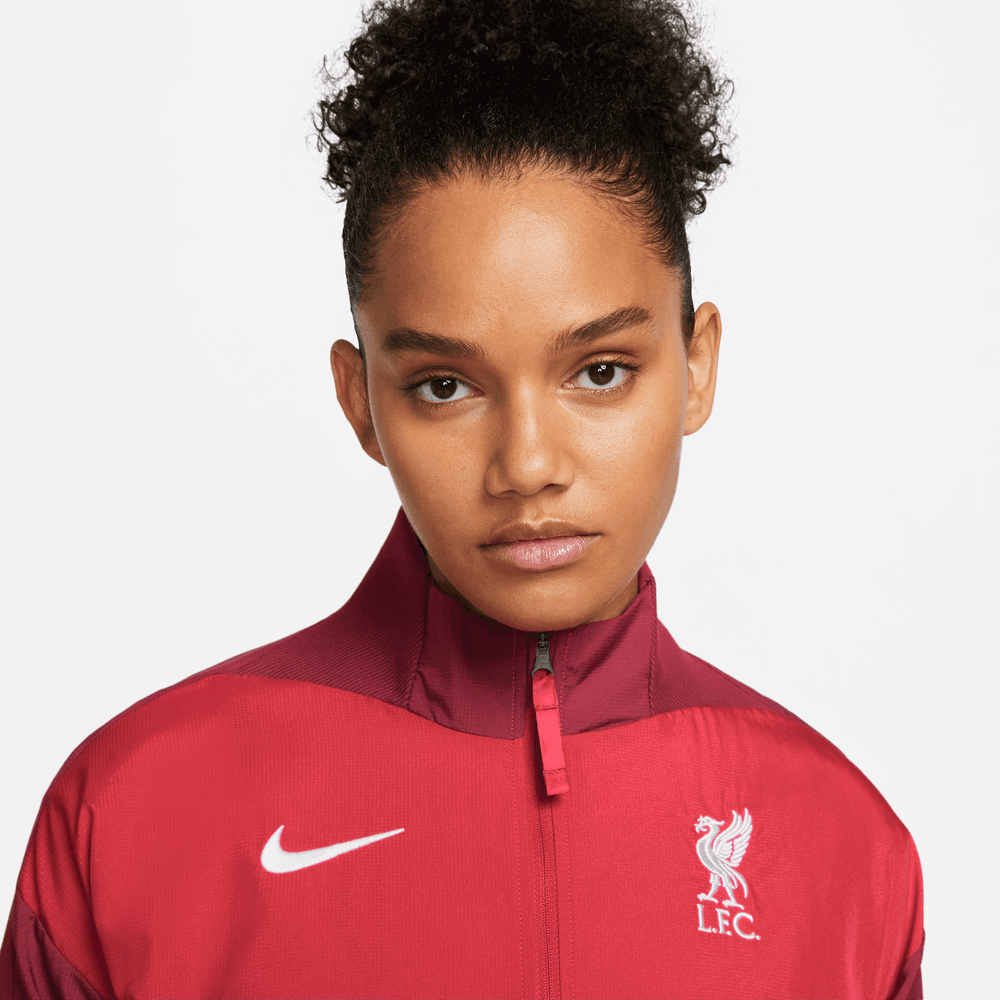 Nike 2023-24 Liverpool Women DF Strike Drill Top - Red -White (Detail 1)