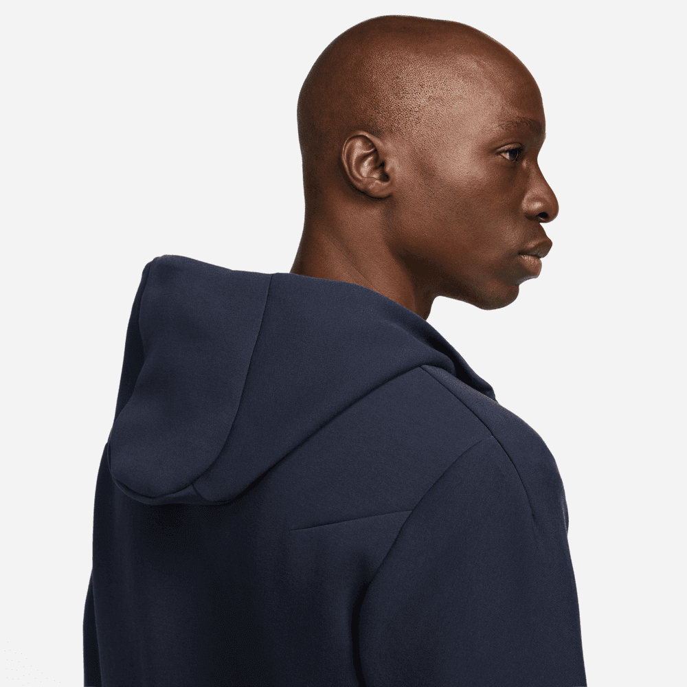 Nike 2023-24 Tottenham Tech Fleece Hooded jacket- Navy (Detail 2)