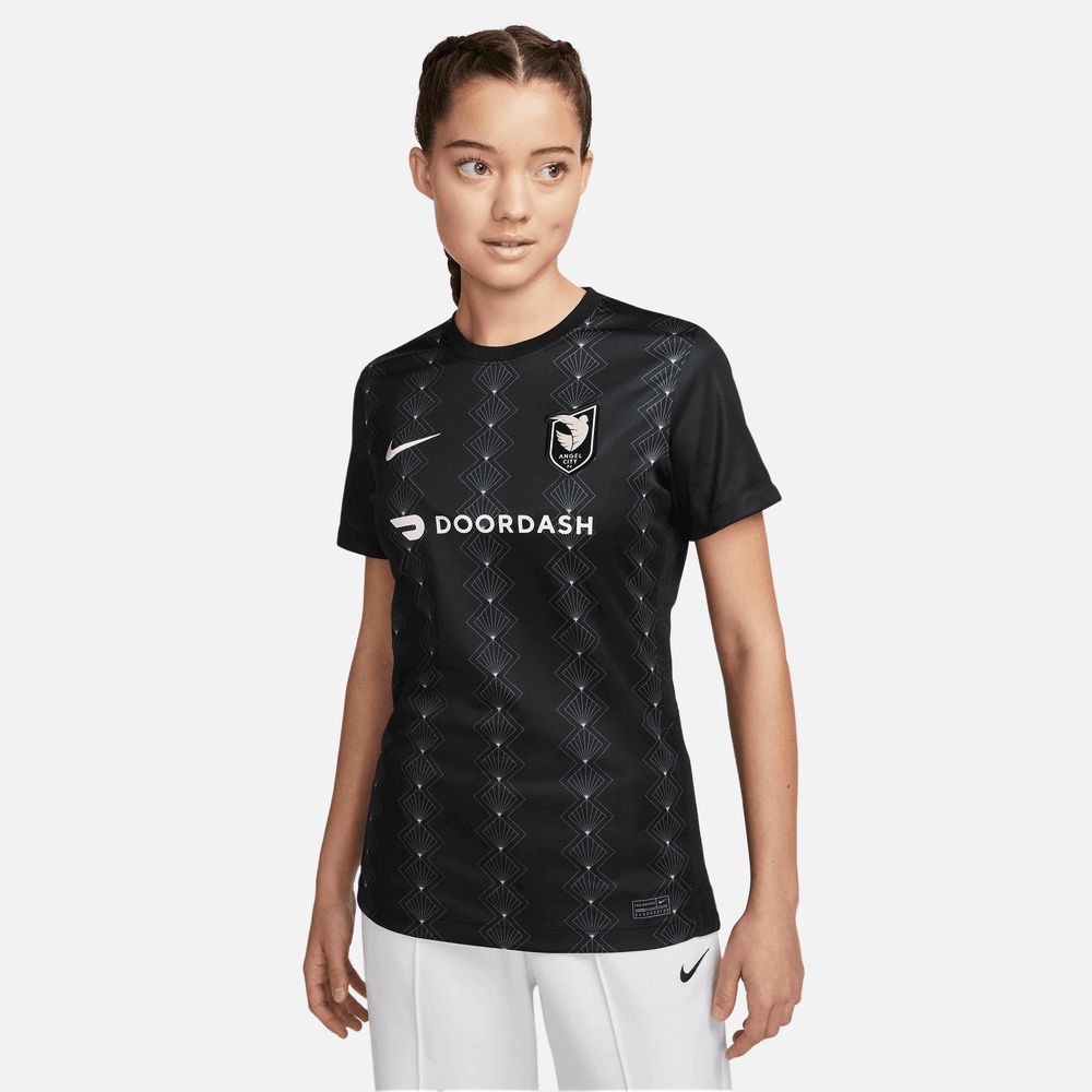 Nike 2023 Angel City FC Women's Home Jersey - Black (Model - Front)