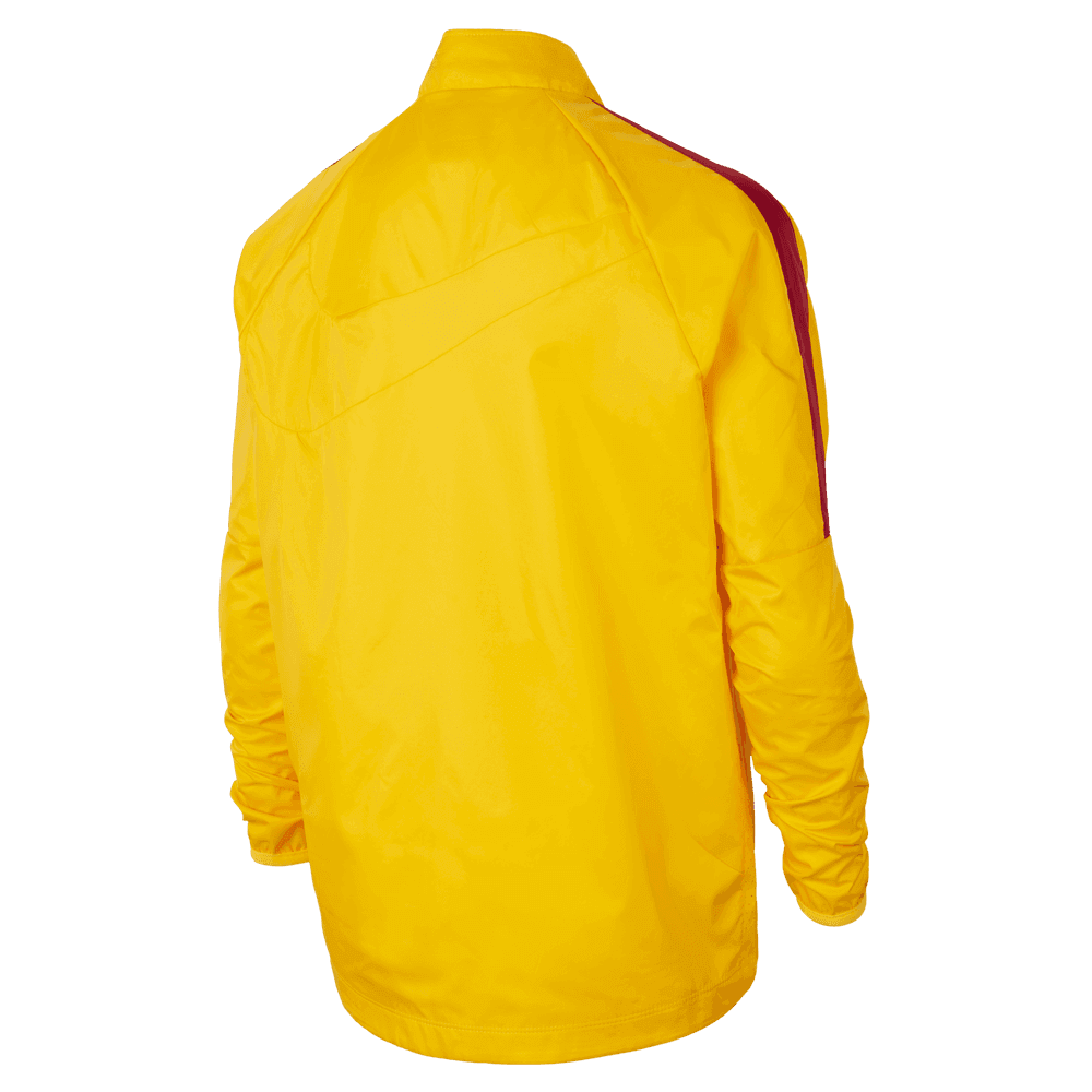 Nike 2023 FC Barcelona Youth AWF Academy Jacket - Yellow (Back)