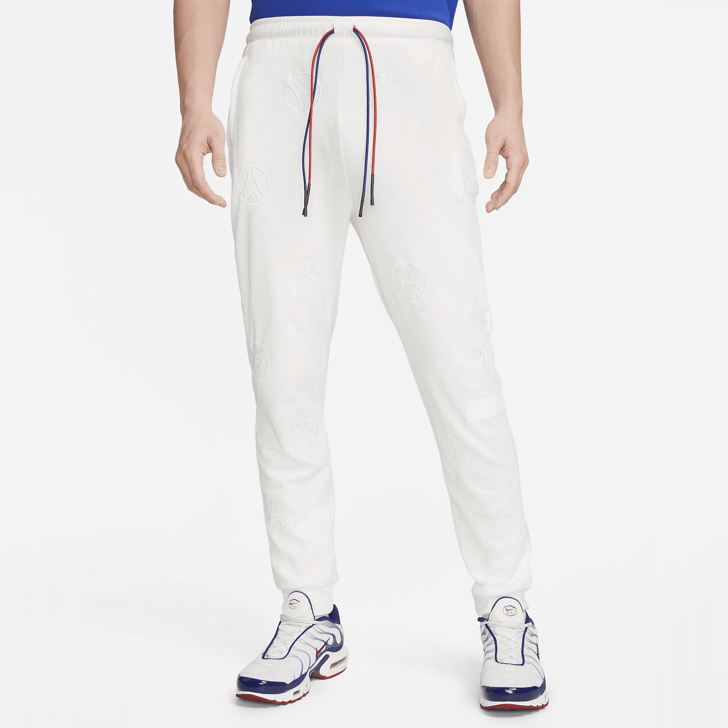 Nike 2023 PSG Travel Pants - Sail-White (Model - Front)