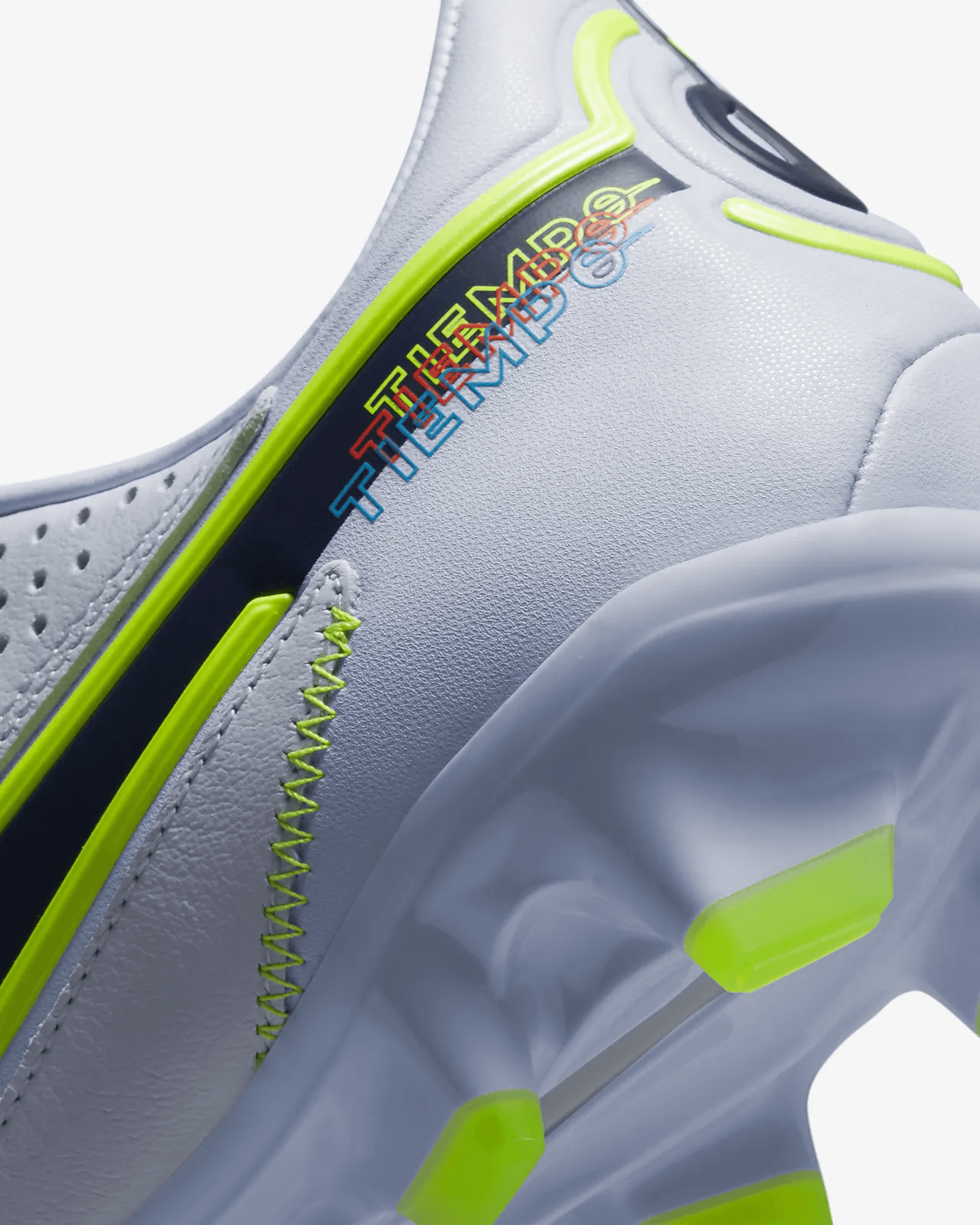 Nike 9 Legend Pro FG - Grey Light - Marine Rush (Detail 3)