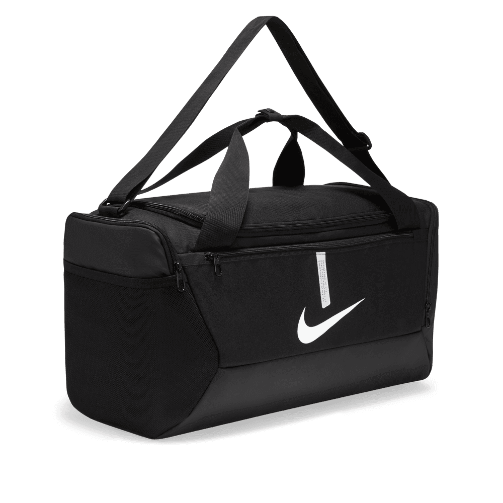 Nike Academy Team Small Duffel  Bag - Black-White (Lateral)