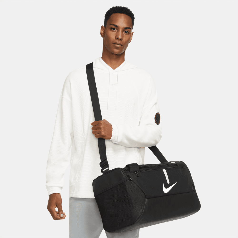 Nike Academy Team Small Duffel  Bag - Black-White (Model 1)