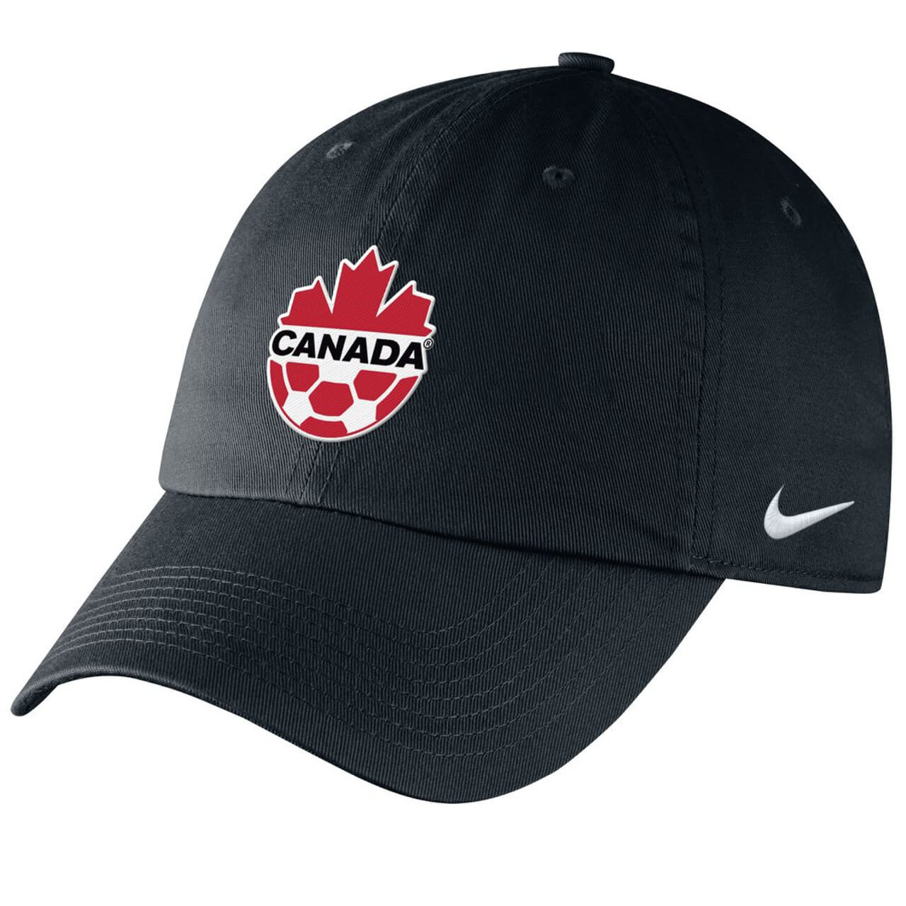 Nike Canada Soccer Campus Adjustable Cap Black (Front)