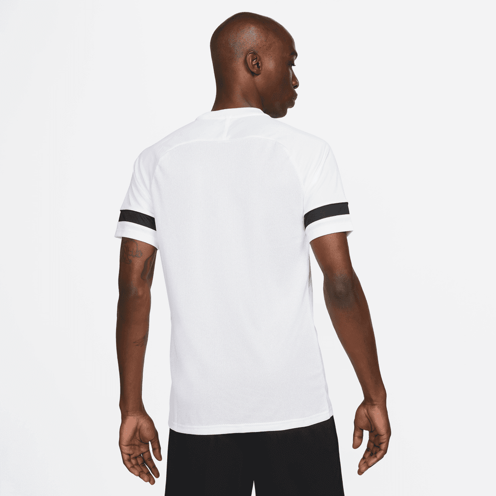 Nike Dri-Fit Academy Pro Short-Sleeve Training Top -White (Model - Back)