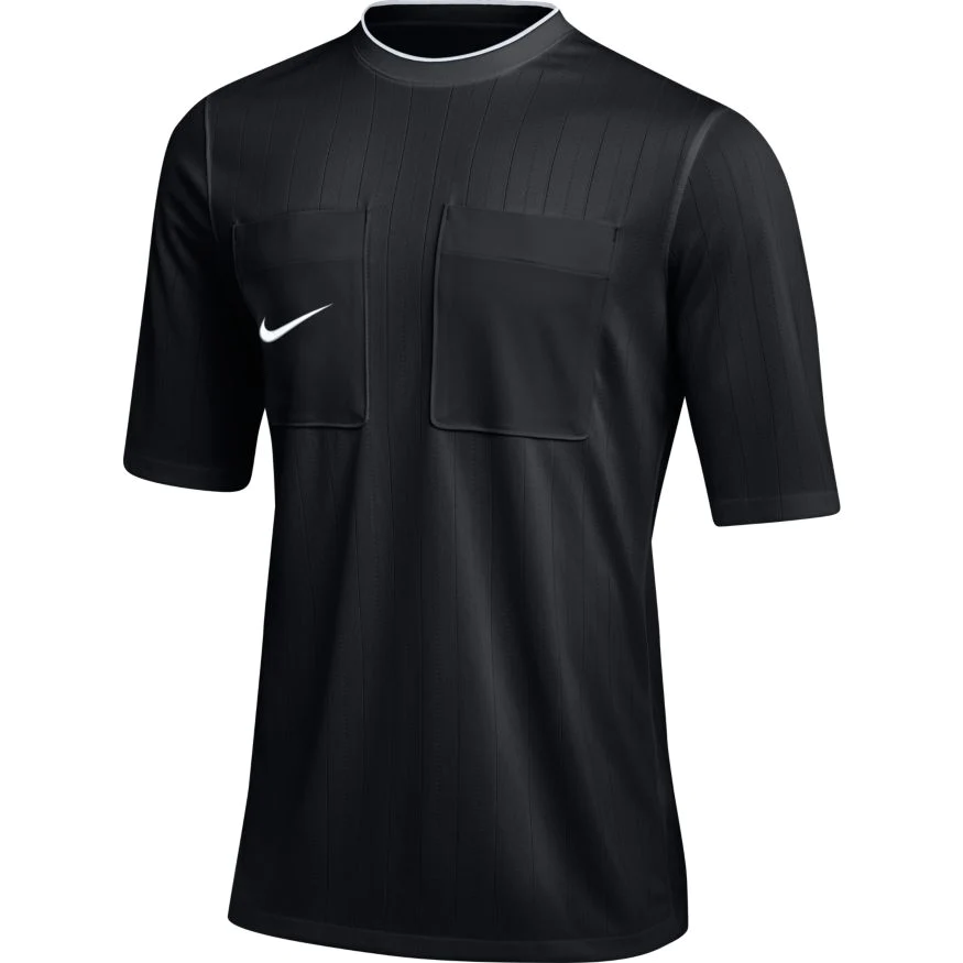 Nike Dri-Fit Referee II SS Jersey Black-White (Front)