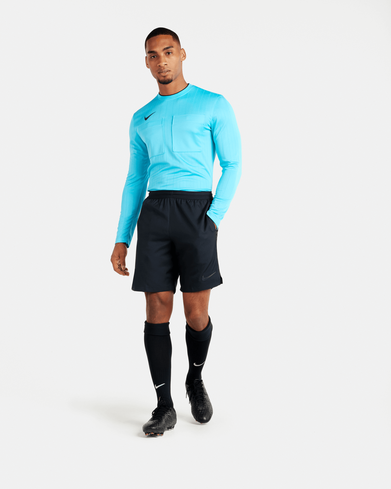 Nike Dri-Fit Referee Shorts (Model - Front)