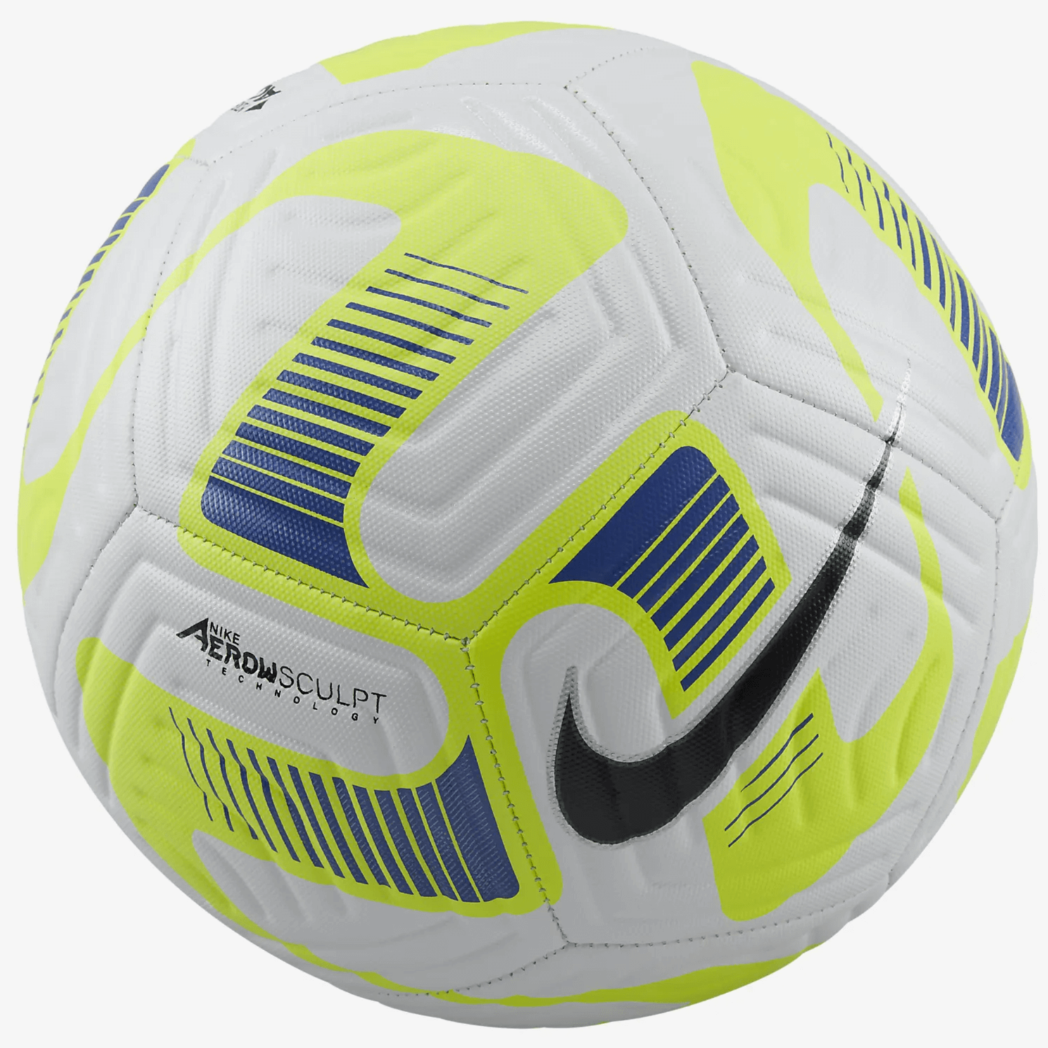 Nike FA22 Academy Ball - White-Volt-Black (Back)