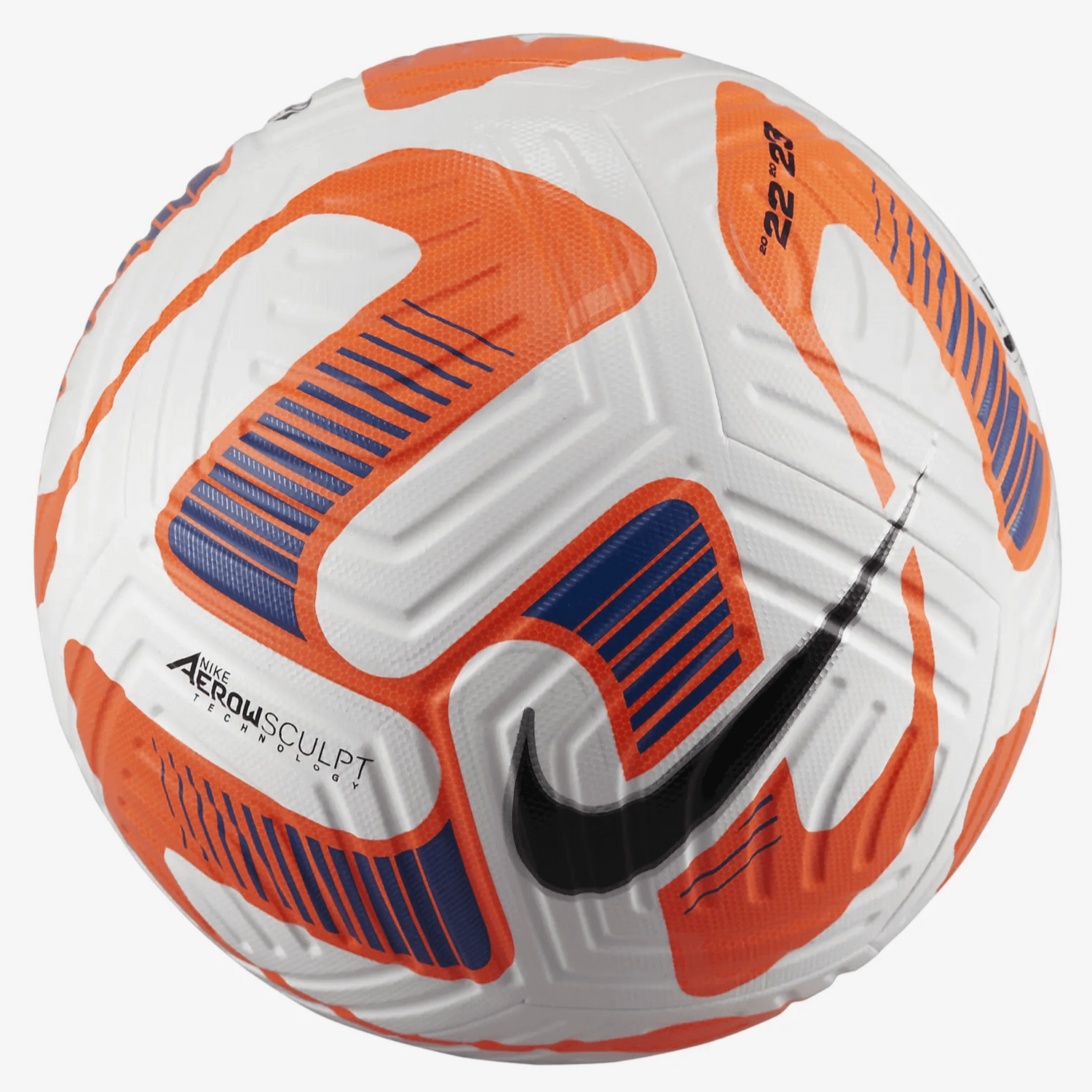 Nike FA22 Club Elite Soccer Ball - White-Orange (Back)