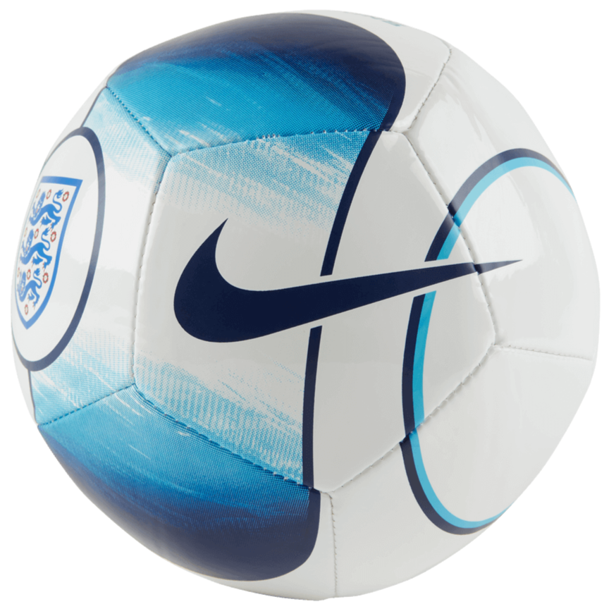 Nike FA22 England Skills Mini Ball White-Blue Flury (Front)