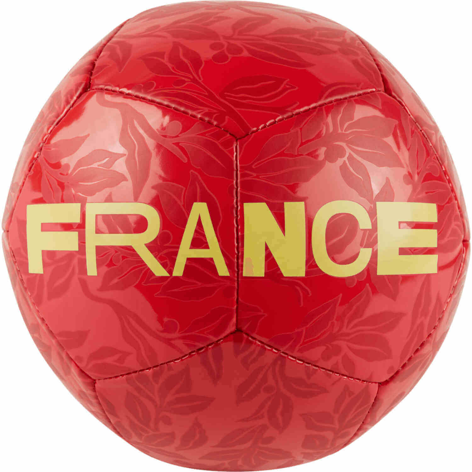 Nike FA22 France Skills Mini Ball - Red-Gold (Back)