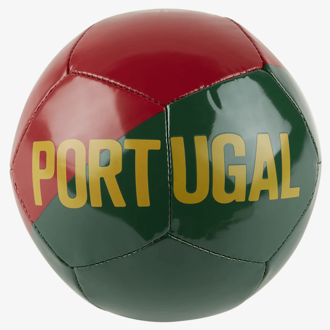 Nike FA22 Portugal Skills Mini Ball - Green-Red (Back)