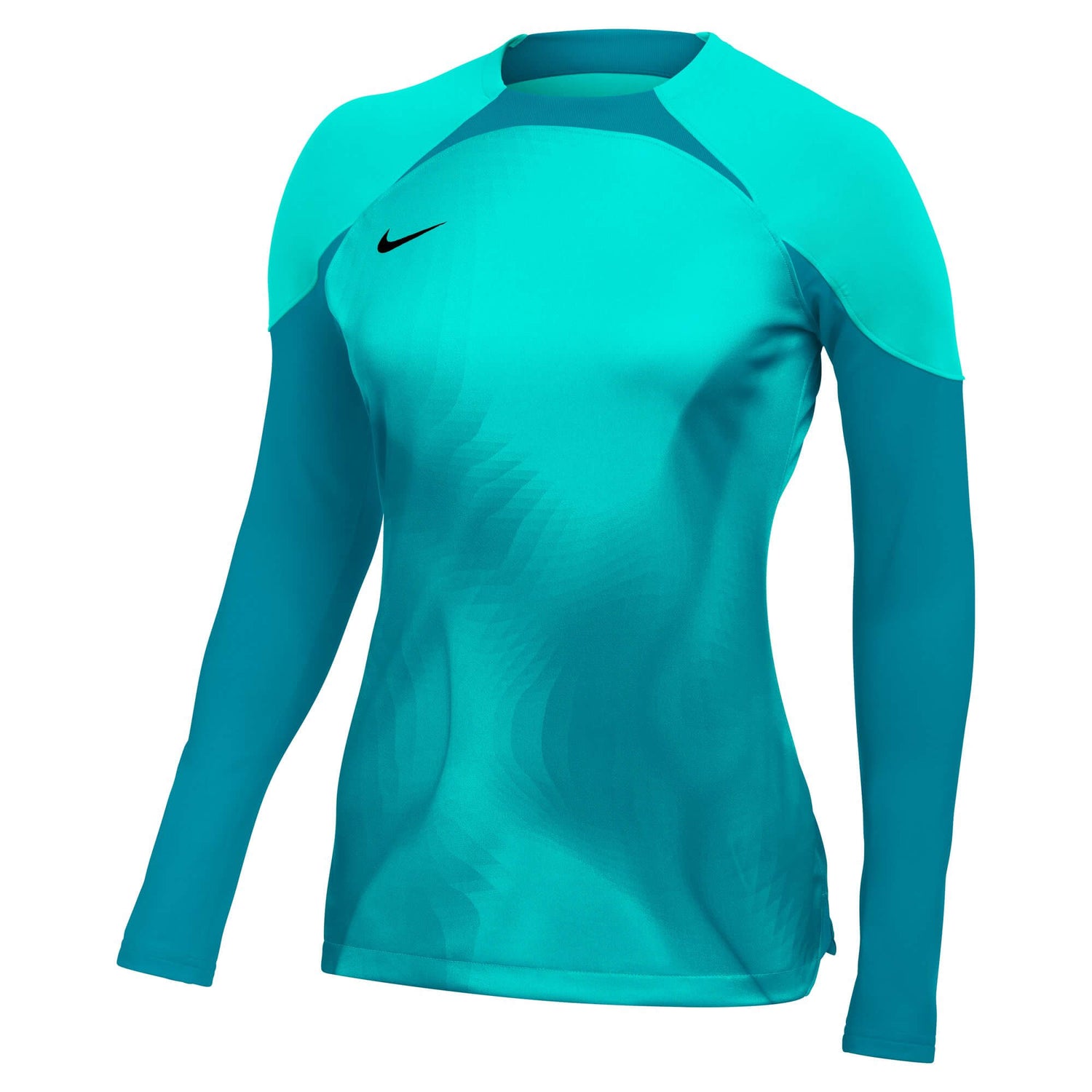Nike Gardien IV Women's LS Goalkeeper Jersey Turquoise-Black (Front)
