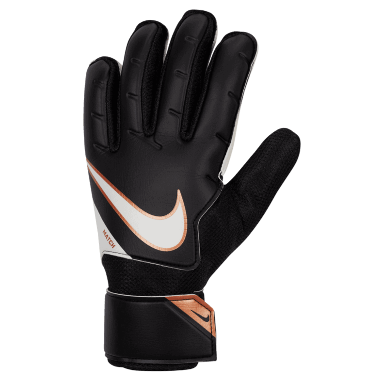 Nike Goalkeeper Match Gloves - Black-Metallic Copper-White (Single - Outer)