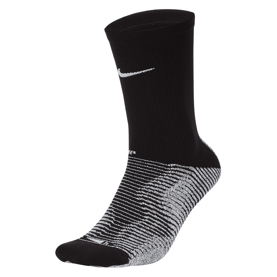 Nike Grip Strike Crew Socks Black-White (Front)